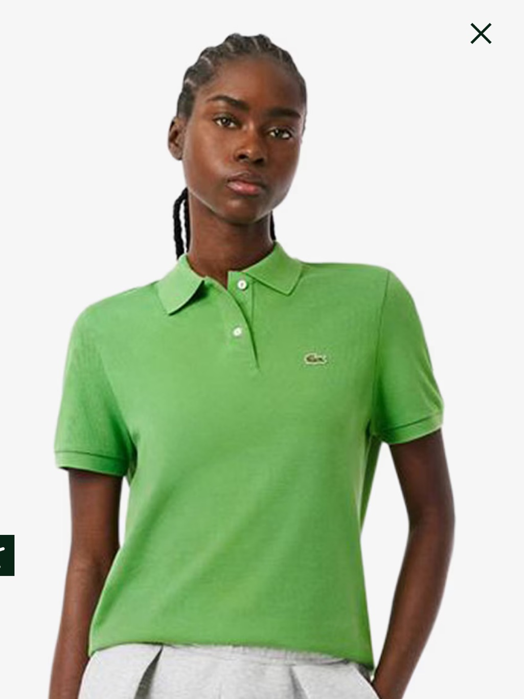 Lacoste Size 0 (Fr 32) Regular Fit Supple Petit Piqu Polo In Color Vert